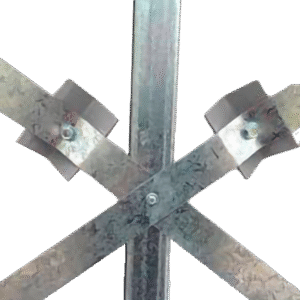 Crucero chapa desmontable